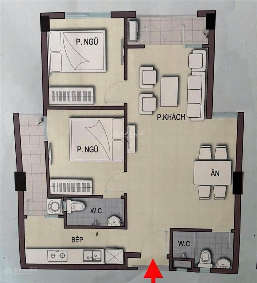 Thanh bình residence, tp hcm. 67,6 m2 sổ hồng 1,7tỷ. cho thuê được 6,5 triệu/tháng.
