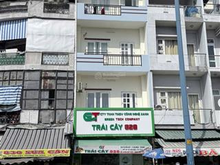 Mặt tiền võ văn kiệt chợ hòa bình q5 ( 4.8 * 20 ) 4 lầu 25.5 tỷ