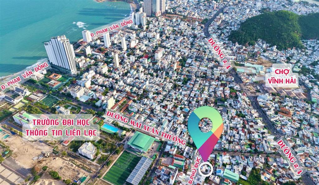 Lô đất giá tốt mặt tiền đường phú đức  bắc nha trang