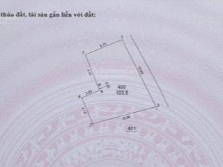 Chính chủ cần bán gấp lô đất 103.6 m² tại  xã mai lâm, đông anh, hà nội, gần cầu tứ liên, vinhomes