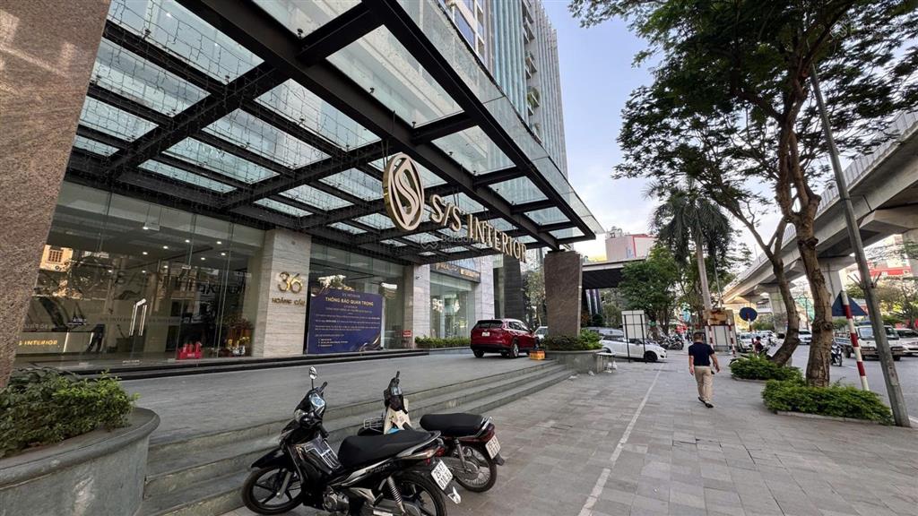Hoàng cầu tìm đối tác cafe nhà hàng siêu thị | căn góc 227m2 2 mặt tiền ~30m