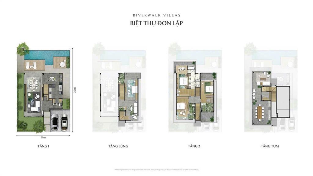 Biệt thự đơn lập mặt sông sài gòn  khu vip nhất eco village saigon river  giá 50 tỷ