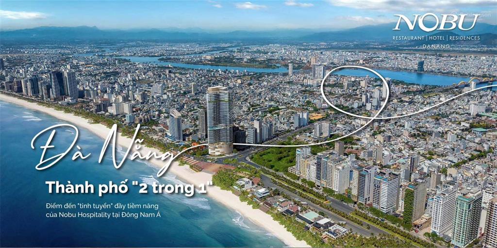 Mở bán căn hộ 2pn hàng hiệu mặt biển đẹp đà nẵng  nobu residences đầu tiên tại đông nam á