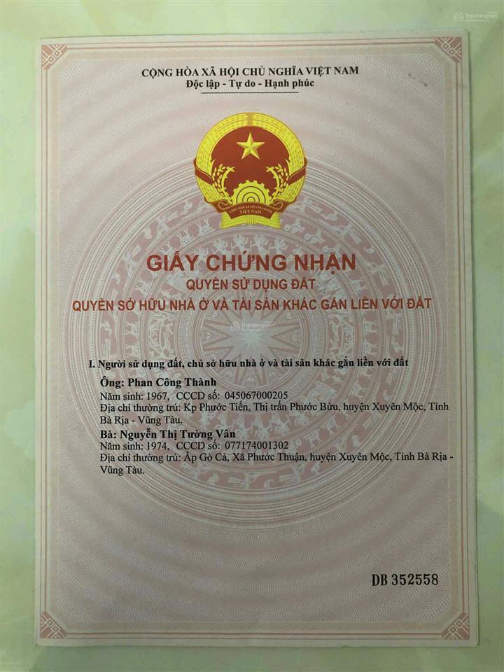 Bán đất nền trung tâm chính chủ tại hẽm 160 đ.hùng vương, 3,25 tỷ, 539,5 m2 cách biển hồ tràm ~5km