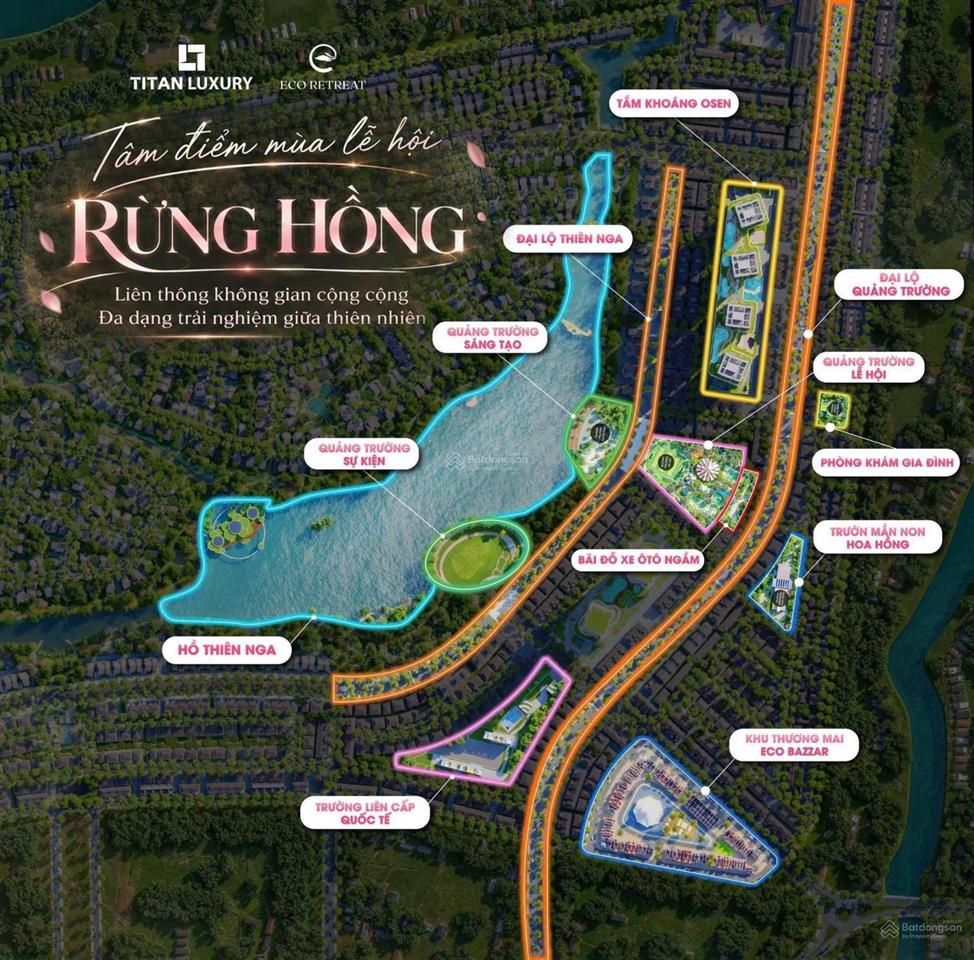 Bán nhà phố vườn rừng hồng eco retreat 3,5 tầng, giá 5,65 tỷ, vốn ban đầu chỉ 850 triệu