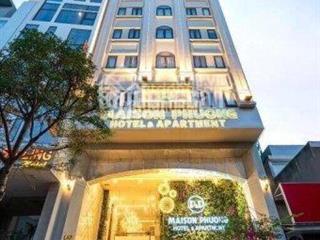 Bán khách sạn siêu vị trí mt lý tự trọng, p. bến thành  hầm 9t  hđt 833,25 tr  320tỷ