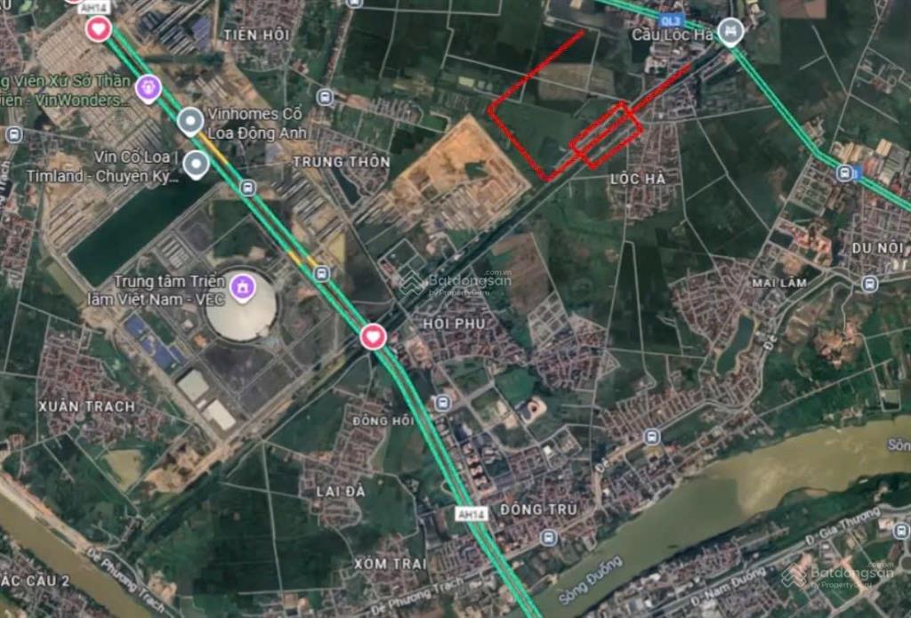 Chuyển nhượng 100m hội phụ, xã đông hội cũ, đông anh