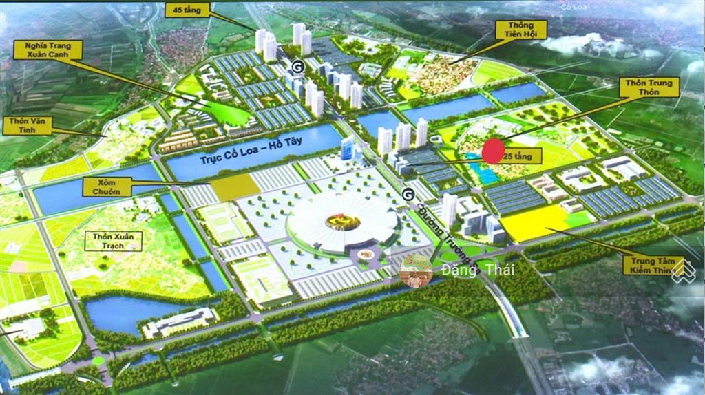 Bán 97m2 đất thổ cư hội phụ, đông hôị, đông anh