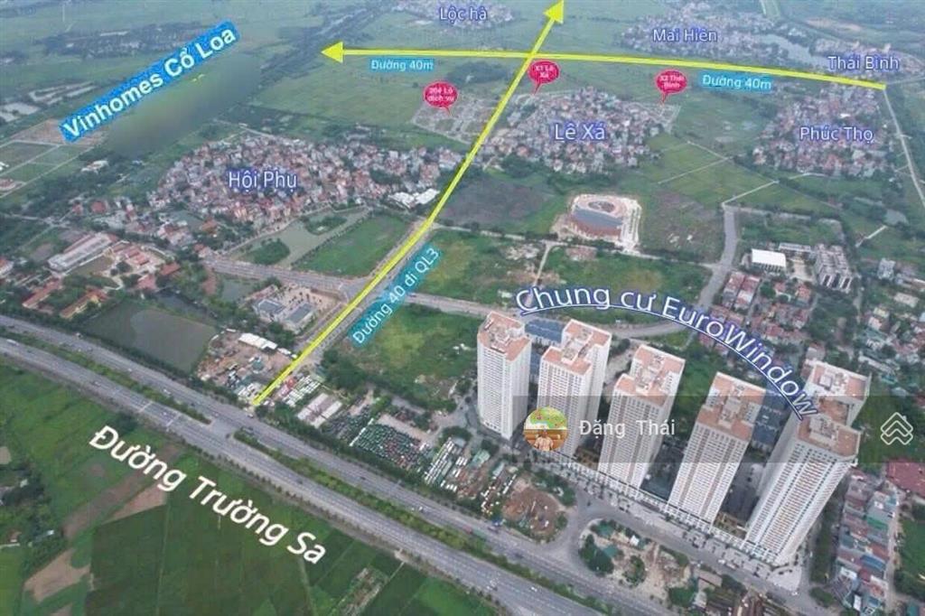 [bắt đáy đông anh]  xả lỗ 50% so với thị trường  106,3m lê xá, mai lâm (sát vin cổ loa & cầu tứ