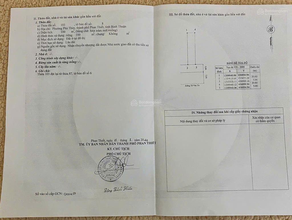 Cần bán cả 14 lô đất liền kề mặt tiền kinh doanh võ văn kiệt đối diện công viên  tp phan thiết