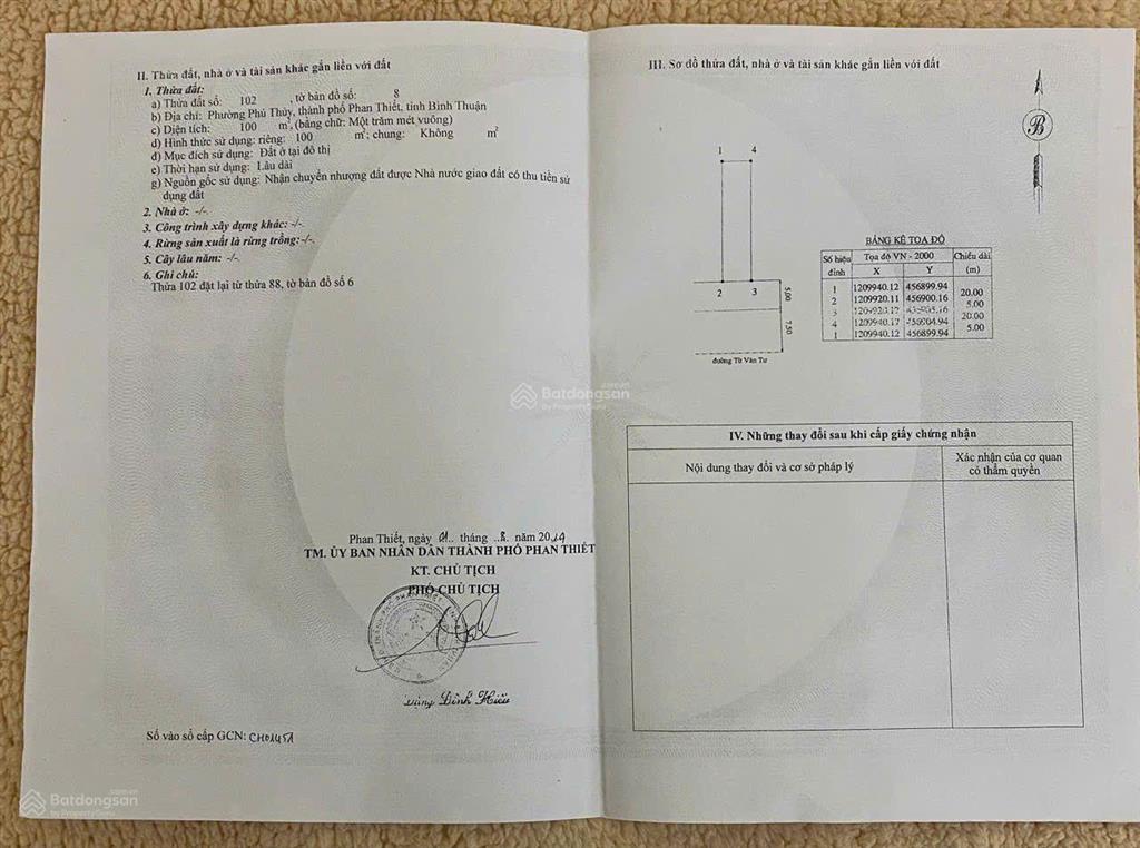 Cần bán cả 14 lô đất liền kề mặt tiền kinh doanh võ văn kiệt đối diện công viên  tp phan thiết