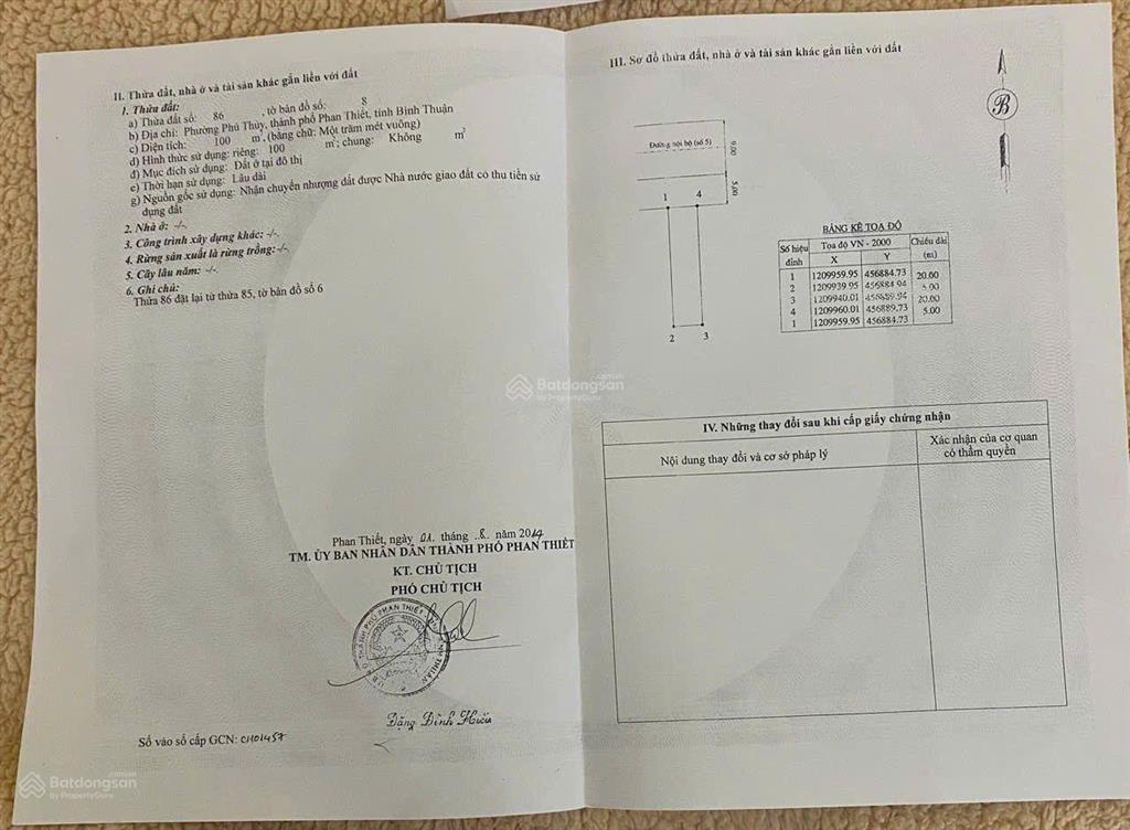 Cần bán cả 14 lô đất liền kề mặt tiền kinh doanh võ văn kiệt đối diện công viên  tp phan thiết
