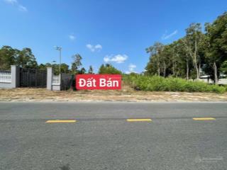 Bán lô đất 438m2 có 160m2 thổ cư mặt tiền nhựa hoàng diệu  thị xã lagi  huyện hàm tânbình thuận