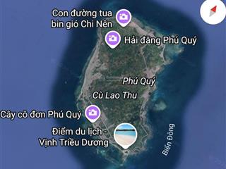Bán 4000m² đất mặt biển phú quý  xã tam thanh  đảo phú quý  tỉnh bình thuận cũ (lâm đồng mới)