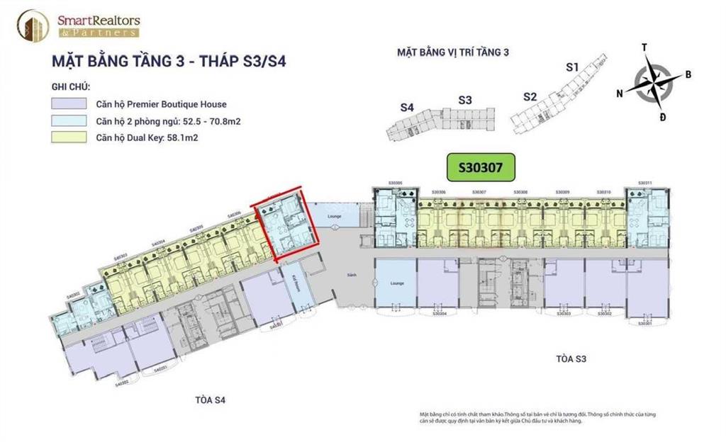 Bán căn hộ 2pn tòa s4 hillside 67,5m2 giá rẻ chỉ 5,2 tỷ full thuế phí