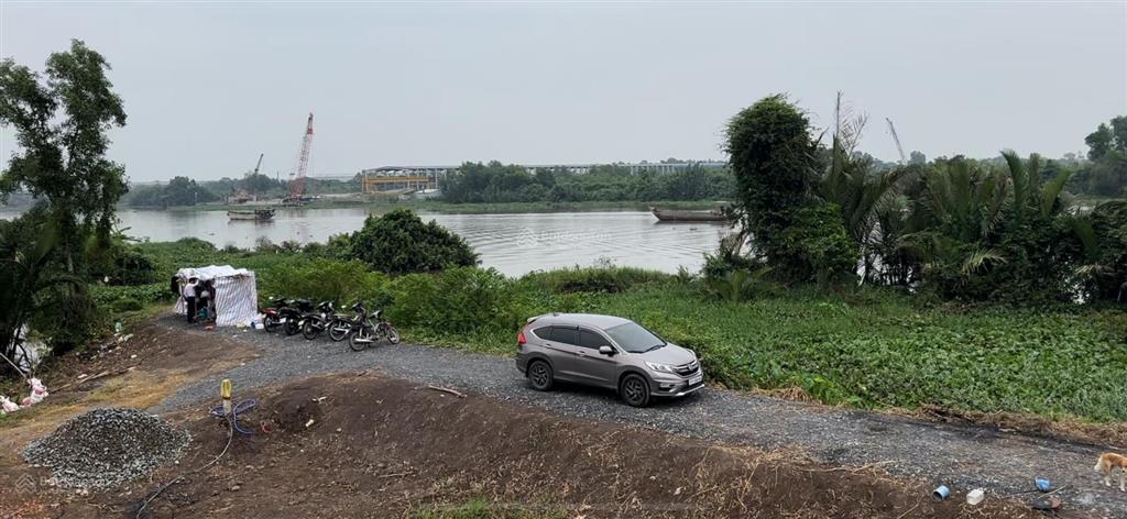 Bỏ phố về quê  sở hữu ngay siêu phẩm thổ cư view sông vàm cỏ tại bến lức, long an