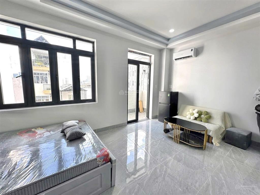 Cho thuê căn hộ bình thạnh, ban công, thang máy, máy giặt riêng nhà mới cao cấp