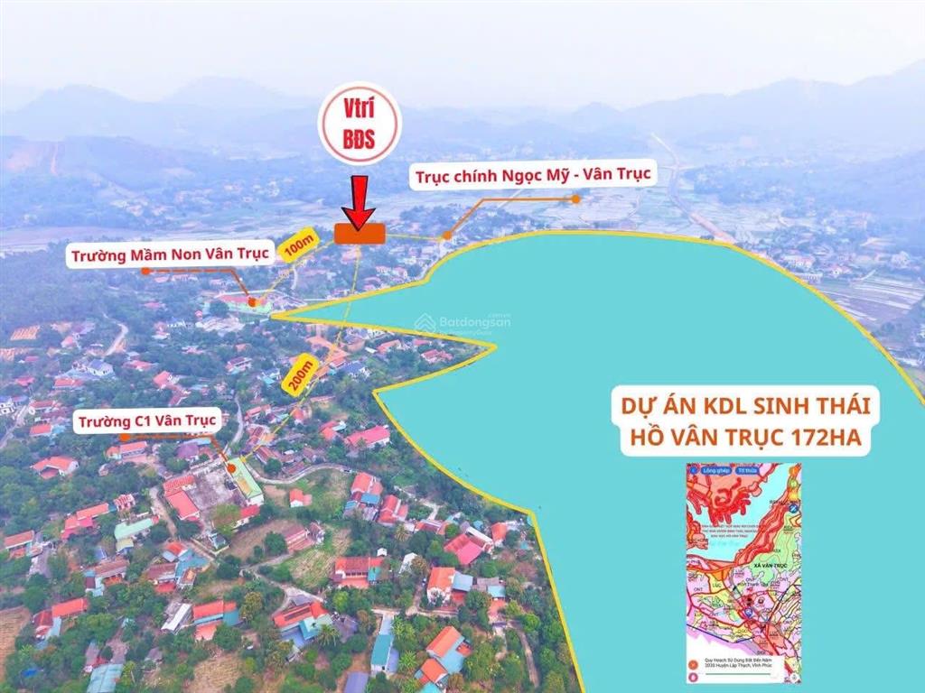 Chỉ hơn 300tr/lô, đón sóng thần tốc  tiềm năng sinh lời cùng dự án sinh thái hồ vân trục