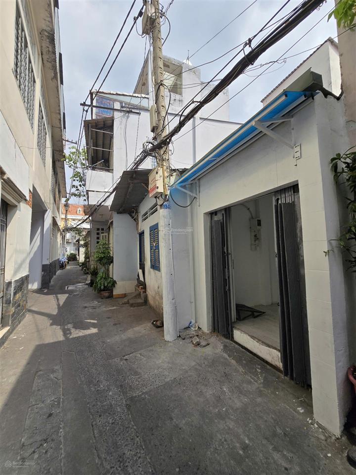 Cho thuê nhà nguyên căn 42m2, full nt, 2 cửa 2 mặt hẻm, pasteur