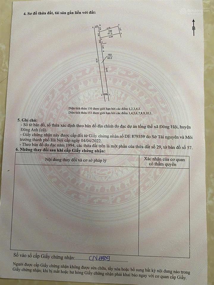 Nóng bỏng. cần bán lô siêu hot 41m2 đông ngàn trong đê, ô tô vào đất, hàng xóm vin cổ loa, tứ liên