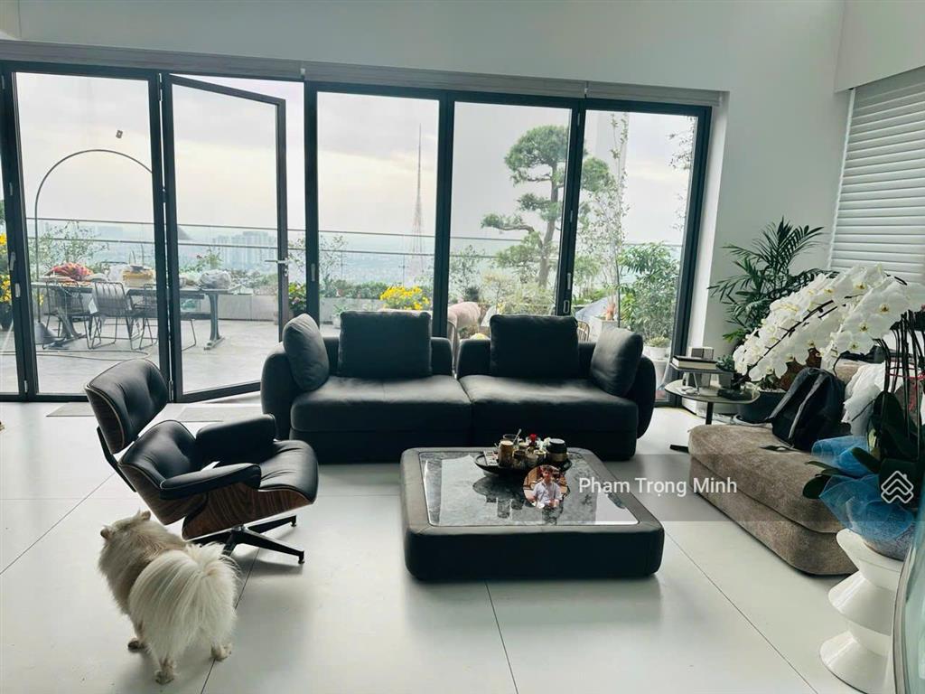 Bán gấp penthouse 2 tầng diện tích 345m2 tòa golden palace, có sân vườn rộng, full đồ đẹp