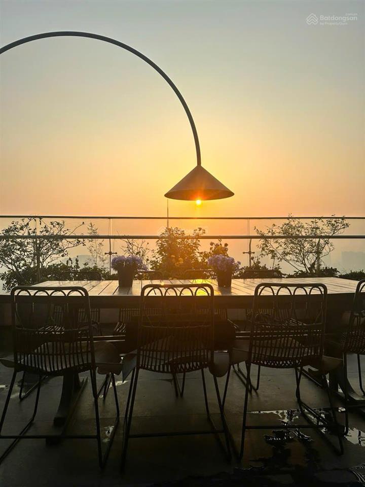 Hiếm! penhouse 2 tầng đẹp nhất han jardin ngoại giao đoàn, 365m² 5n5vs giá 63,9 tỷ | view hồ tây