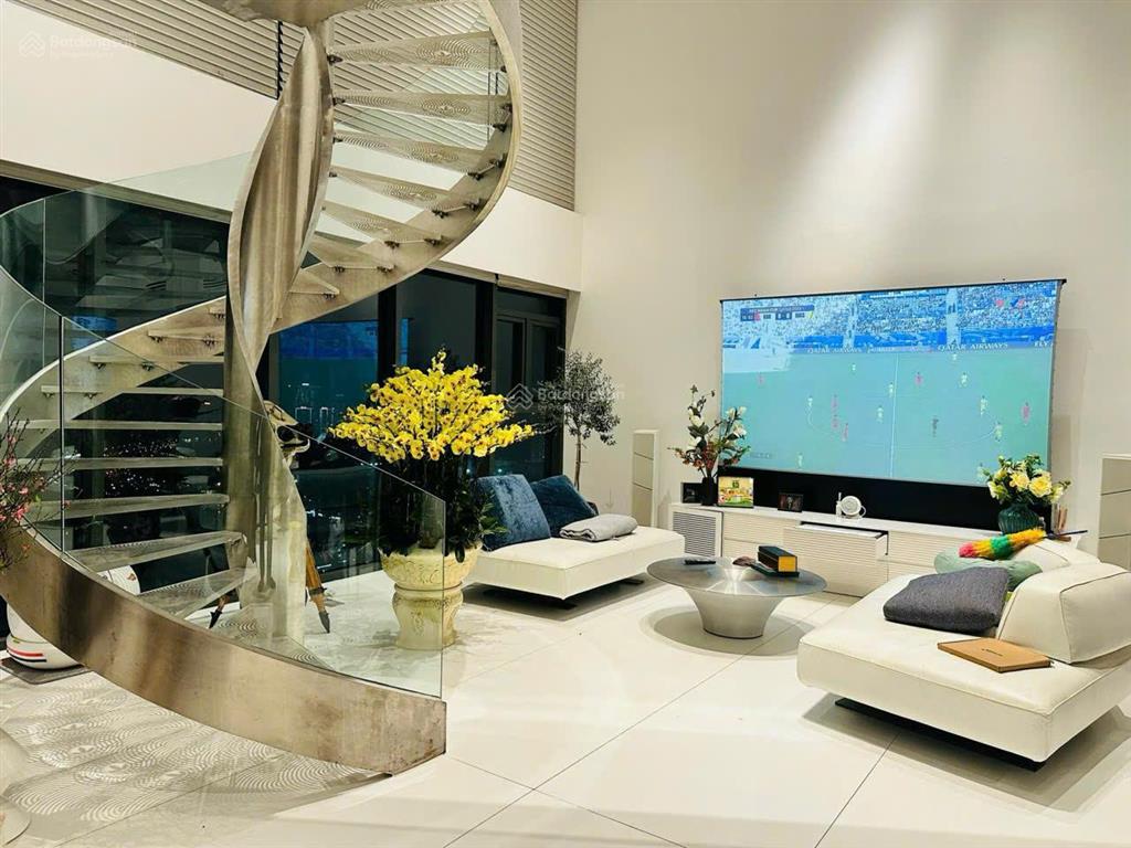 Hiếm! penhouse 2 tầng đẹp nhất han jardin ngoại giao đoàn, 365m² 5n5vs giá 63,9 tỷ | view hồ tây