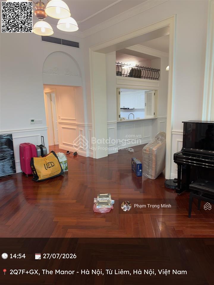 Cần bán gấp căn hộ 216m2, căn góc 4pn đẹp tại the manor mễ trì. giá 20,4 tỷ.  0832 201 ***