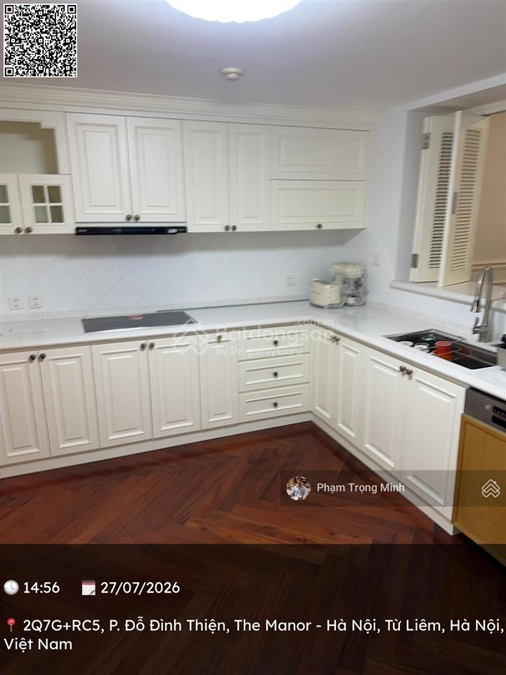 Cần bán gấp căn hộ 216m2, căn góc 4pn đẹp tại the manor mễ trì. giá 20,4 tỷ.  0832 201 ***