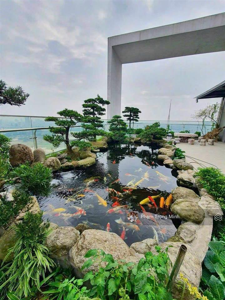 Hiếm! penthouse 2 tầng có sân vườn+ bể cá koi 340m2 tại roman plaza. full đồ nhập khẩu châu âu.