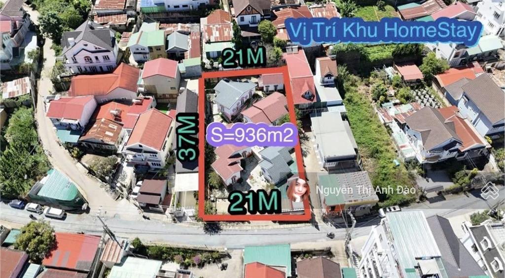 Bán đất tặng homestay đang kinh doanh tốt tại mặt tiền trạng trình, đà lạt
