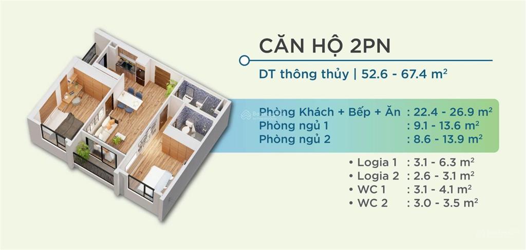 Chung cư yên bình complex giá đầu tư đợt đầu chỉ 1.3 tỷ căn 2pn