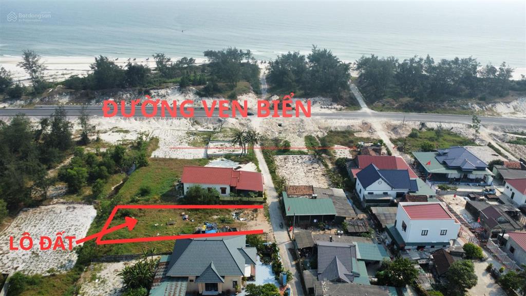 Đất nền ven biển trung tâm xã cam hồng