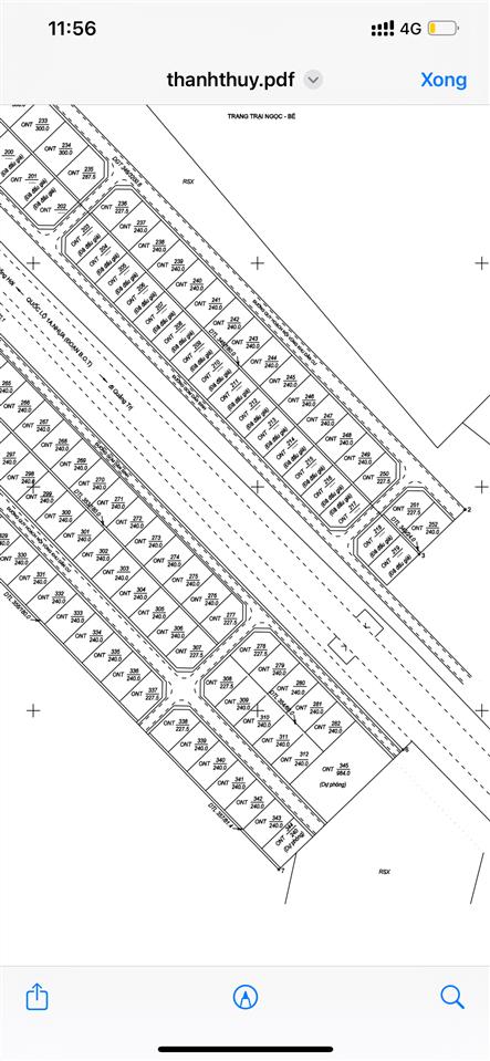 Bán đất 2 mặt tiền bot thanh thủy gần kcn cam liên, vị trí đắc địa cách cổng chính dự kiến kcn