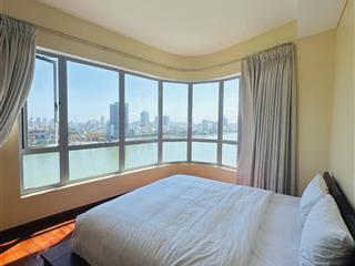 Cho thuê căn góc 2 phòng ngủ chung cư indochina 100m2 view trực diện sông hàn giá 27 triệu/tháng