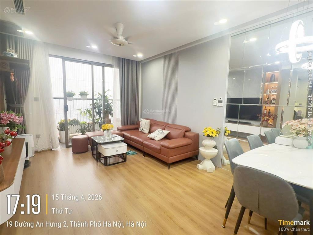 Tôi chính chủ cần cho thuê căn hộ 72m2 2 phòng ngủ chung cư the charm an hưng giá 10tr/ tháng