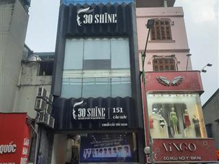Cho thuê nhà mặt phố 151 + 153 cầu giấy