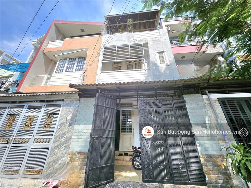 Nhà đúc 3 tầng  nguyễn văn quá, quận 12  hẻm thông 6m  sổ hồng 5x17m  giá nhỉnh 7 tỷ