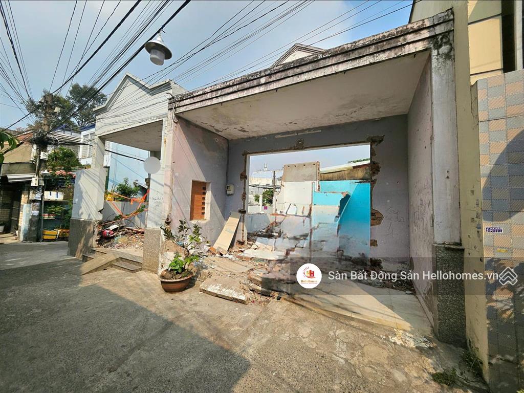 Lô đất sổ hồng riêng 5,8x11,5m  hẻm xe hơi  đông hưng thuận 6, quận 12, giá 4,2 tỷ