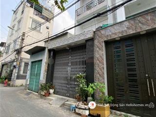 Bán nhà đúc 4 tầng hẻm xe hơi thông 6m trường chinh quận 12, 61m2, sổ hồng riêng, giá 6.4 tỷ