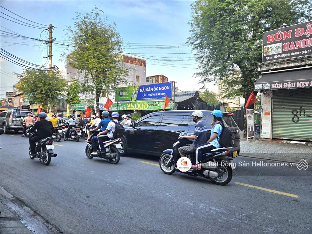 Mặt tiền nguyễn văn quá, quận 12  sổ riêng 6x26m  kinh doanh sầm uất  giá 19 tỷ tl