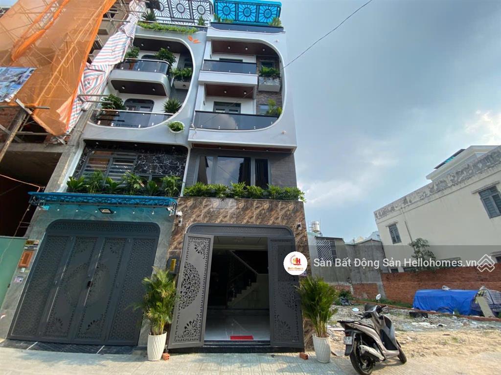 Bán nhà cao cấp khu dân cư an sương, quận 12, 4x13m, 5 tầng, full nội thất cao cấp, nhỉnh 8 tỷ