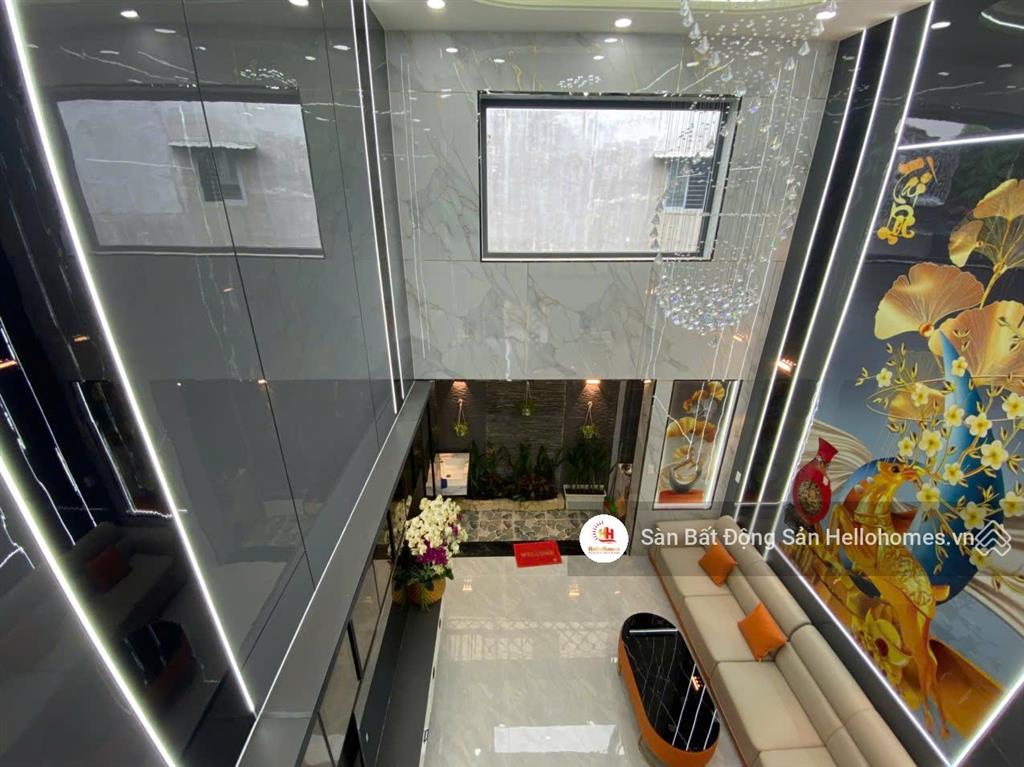 Bán nhà cao cấp khu dân cư an sương, quận 12, 4x13m, 5 tầng, full nội thất cao cấp, nhỉnh 8 tỷ