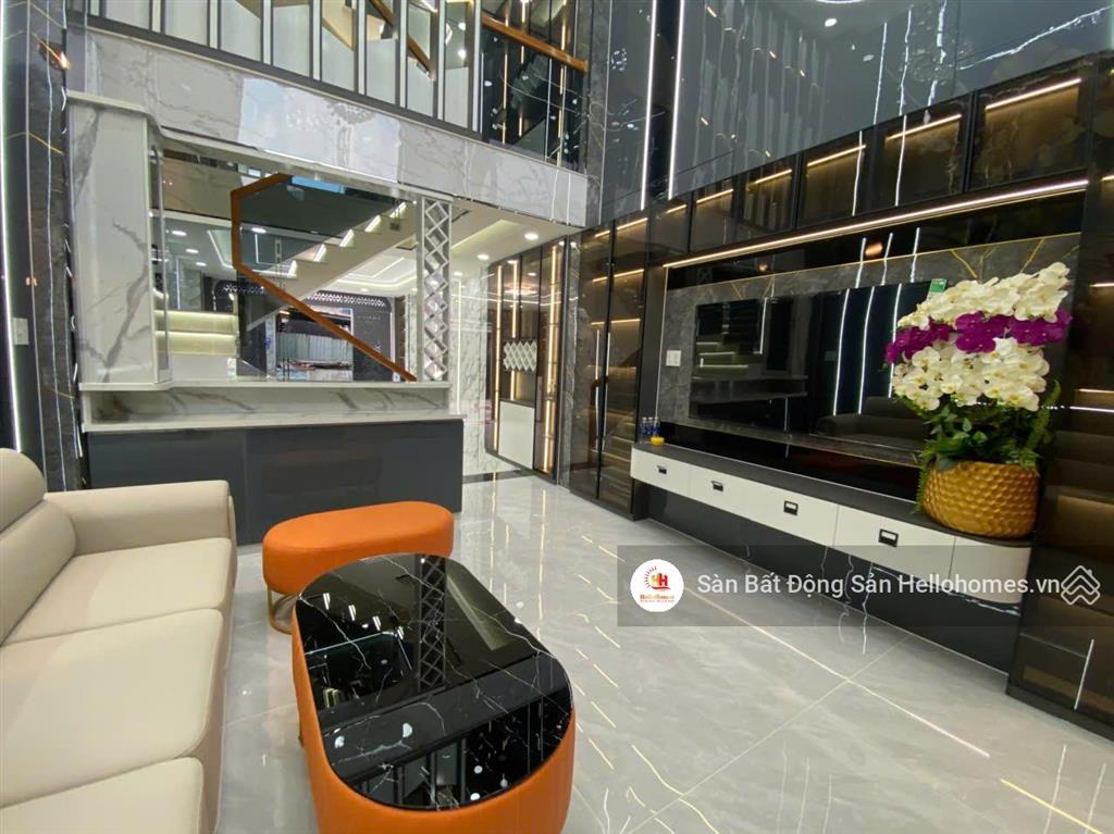Bán nhà cao cấp khu dân cư an sương, quận 12, 4x13m, 5 tầng, full nội thất cao cấp, nhỉnh 8 tỷ