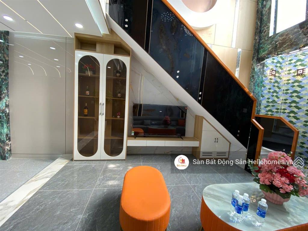 Nhà 5 tầng, hẻm xe hơi khu đồng bộ tân thới nhất 5, đông hưng thuận, quận 12, 4x13m, 7,3 tỷ