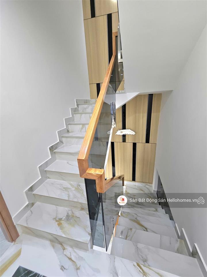 Nhà 5 tầng khu đồng bộ full nội thất  hẻm xe hơi tân thới nhất 05, quận 12, 4x13m, giá 7,3 tỷ