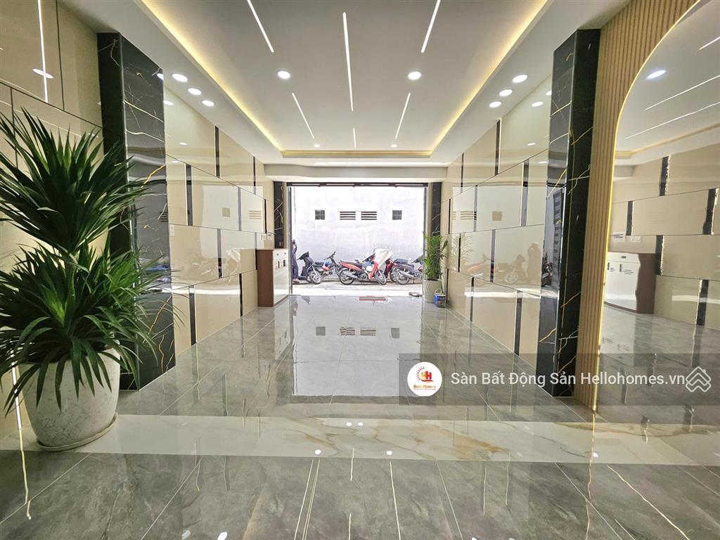 Nhà 5 tầng khu đồng bộ full nội thất  hẻm xe hơi tân thới nhất 05, quận 12, 4x13m, giá 7,3 tỷ