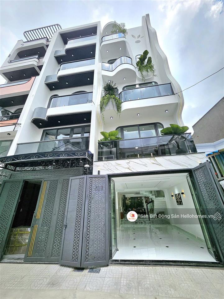 Khu nhà phố cao cấp 5 tầng full nội thất  nguyễn văn quá quận 12  sổ riêng  giá chỉ 9 tỷ x