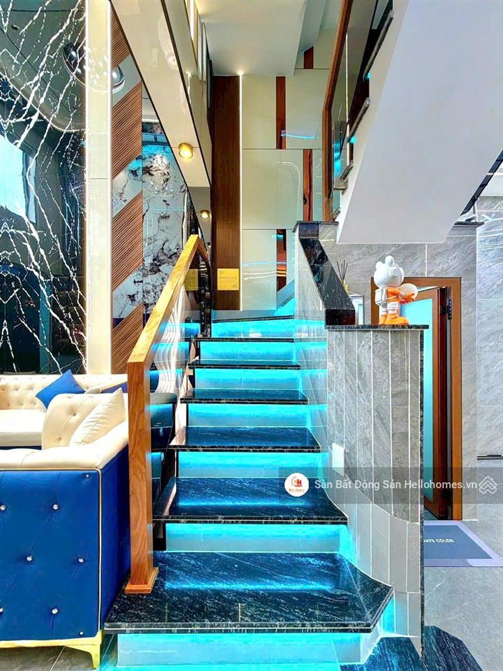 Nhà phố cao cấp quận 12 giáp gò vấp  đúc 5 tầng  full nội thất xịn  hẻm ô tô 7m  nhỉnh 8 tỷ