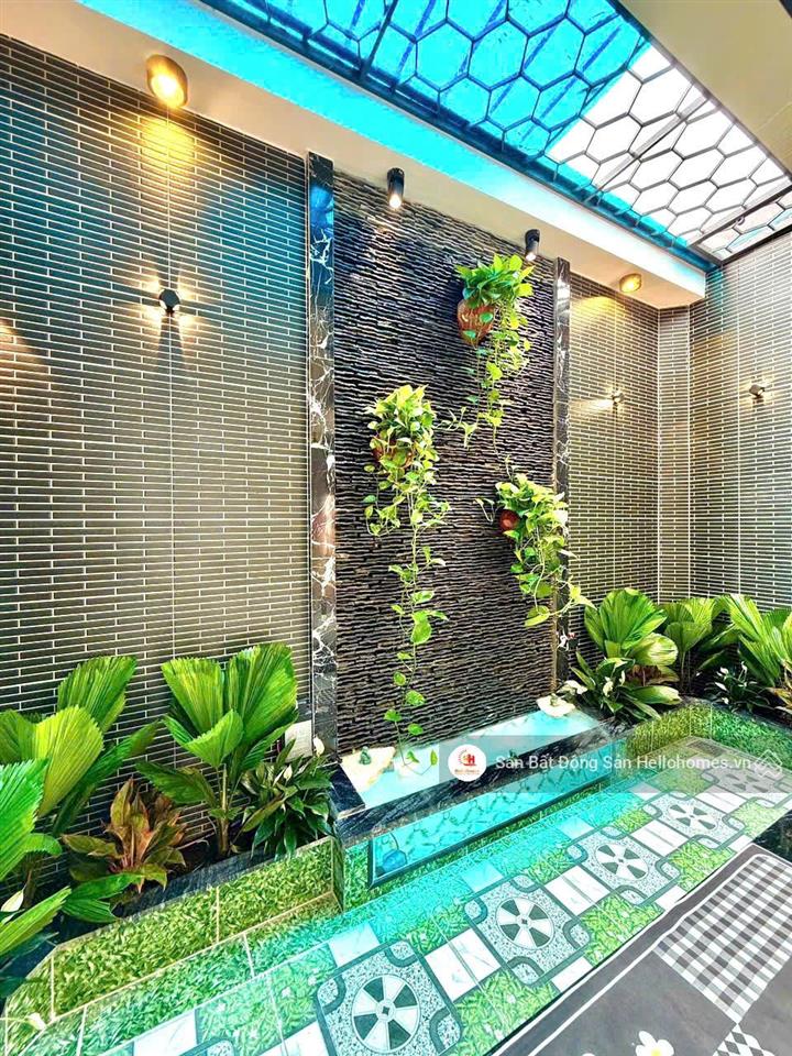 Nhà phố cao cấp quận 12 giáp gò vấp  đúc 5 tầng  full nội thất xịn  hẻm ô tô 7m  nhỉnh 8 tỷ